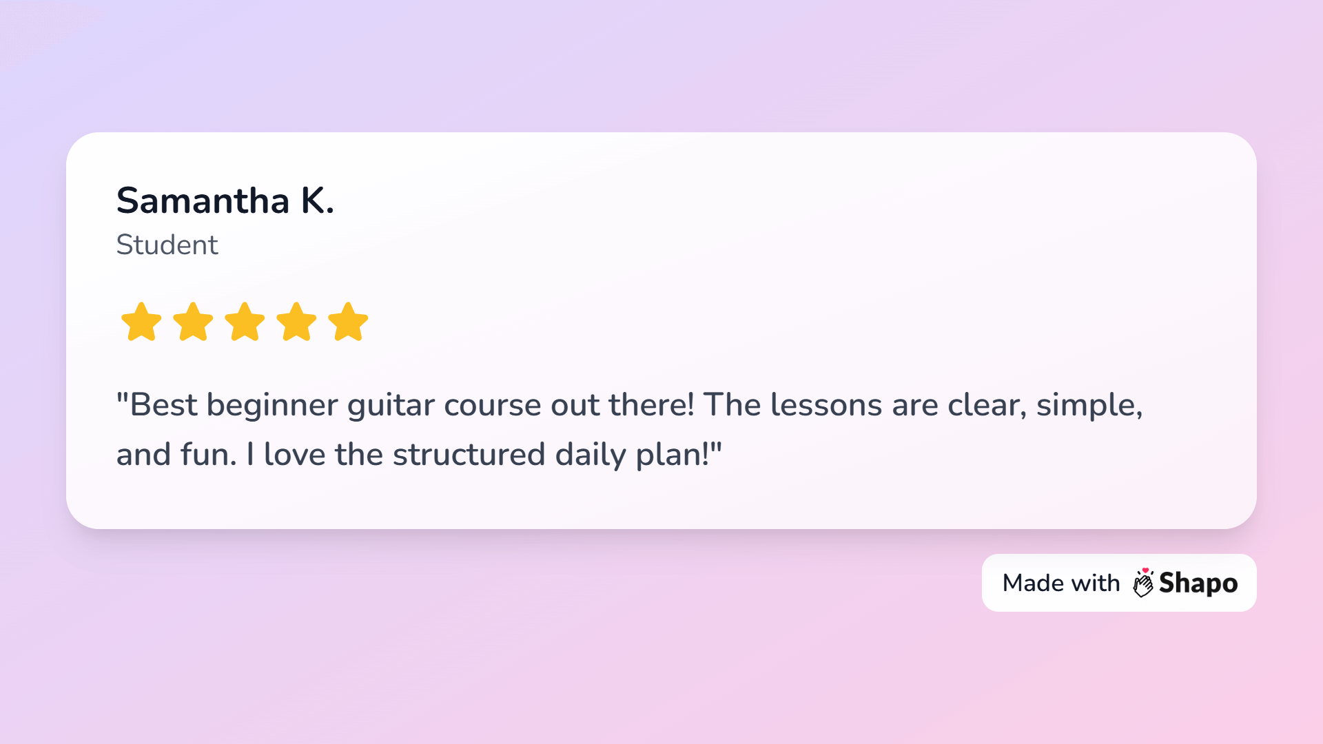 review