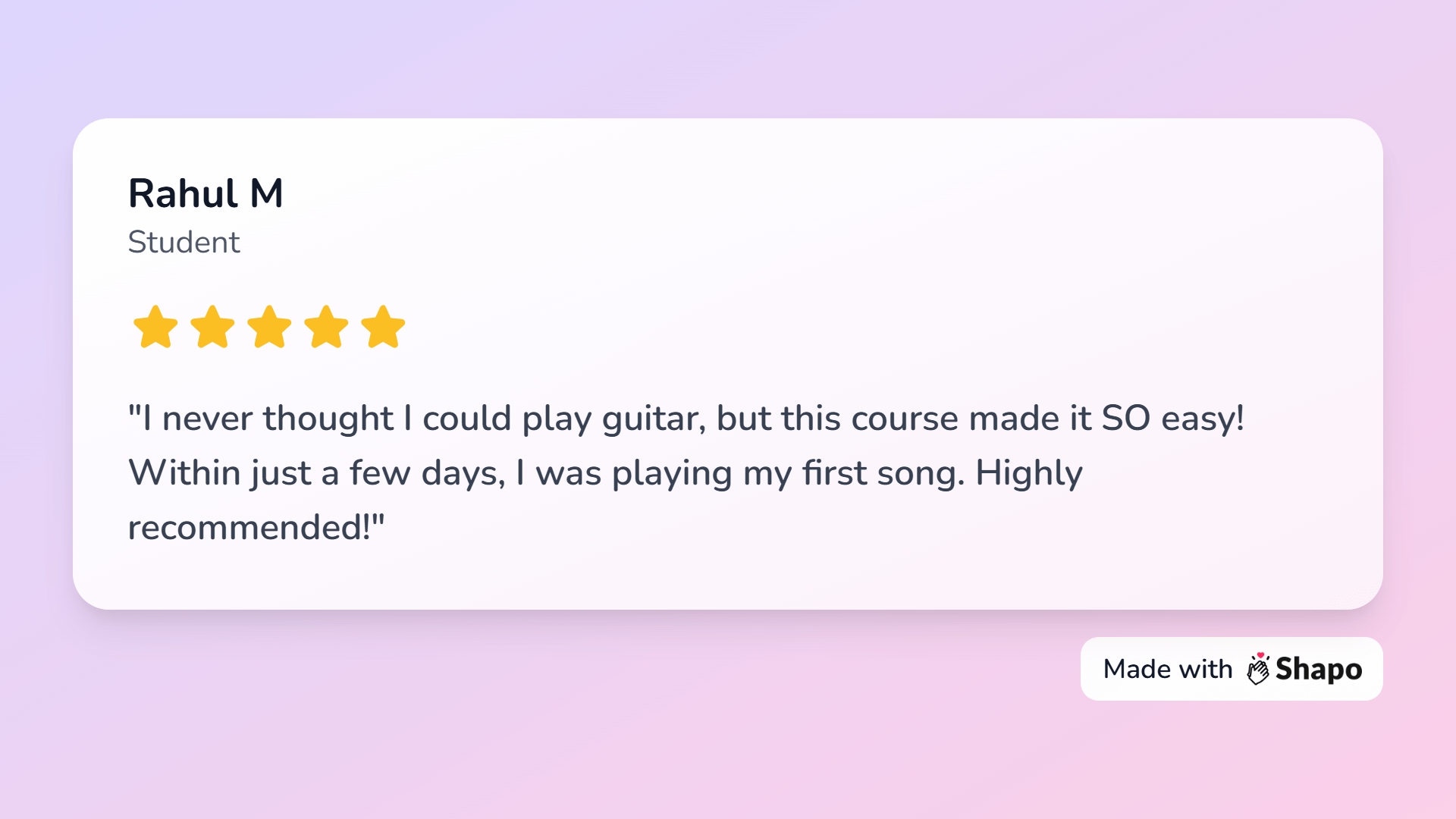 review