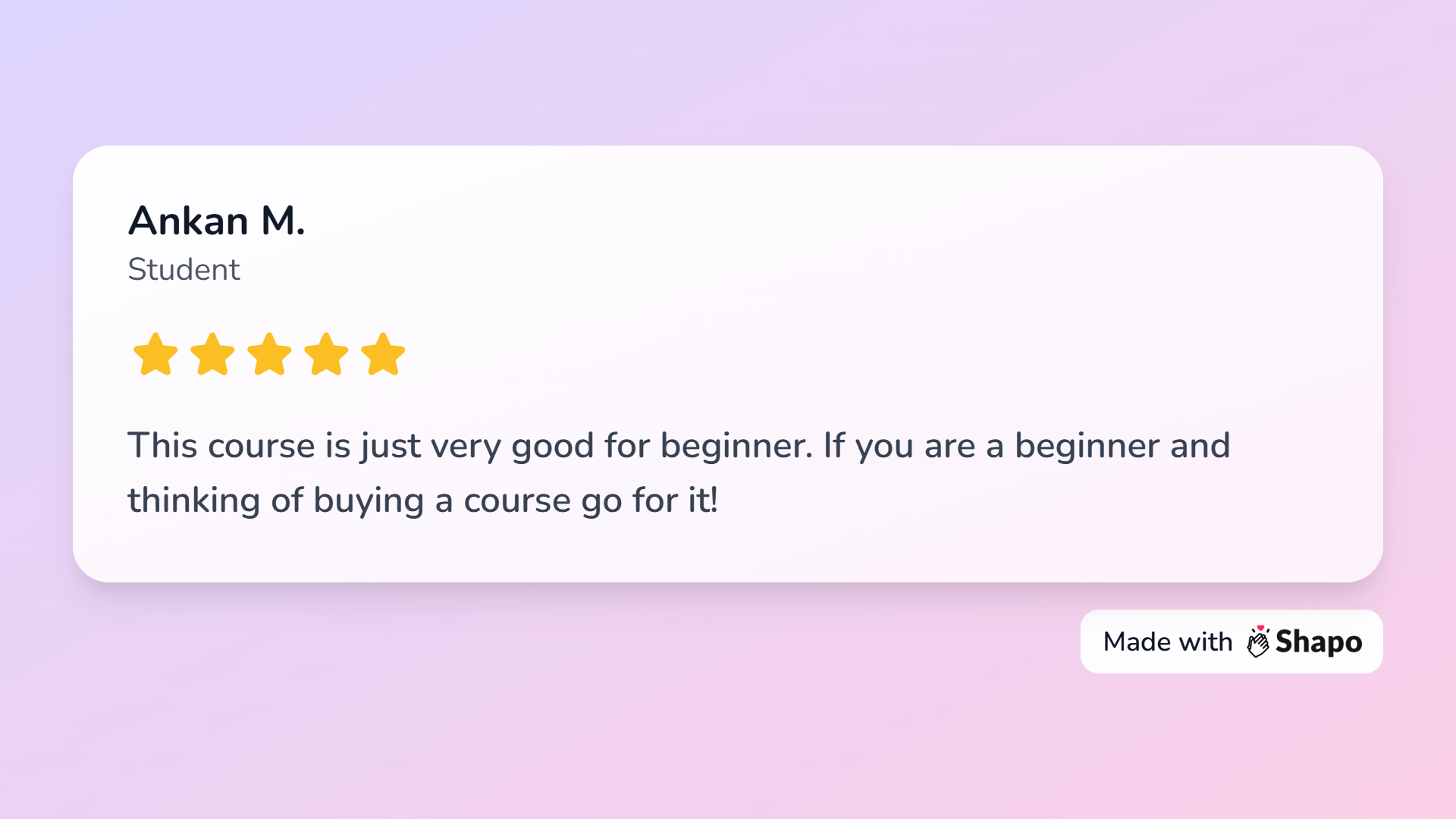 review